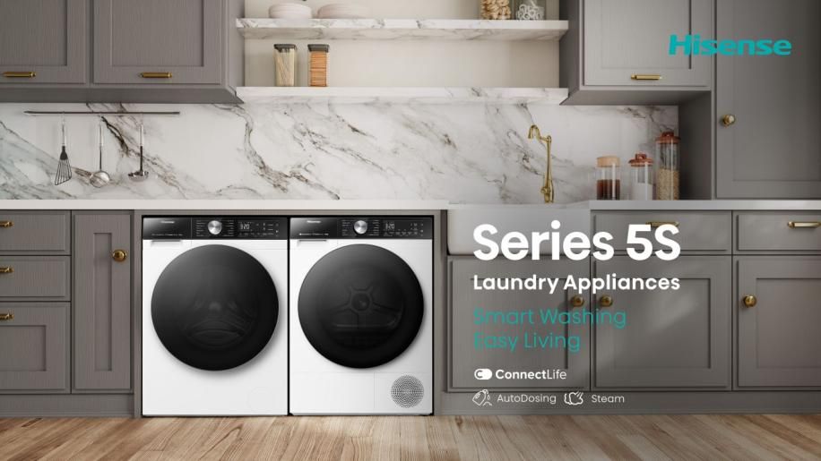 Hisense DH5S102BB 10kg Heat Pump Tumble Dryer - Black