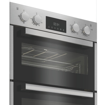 Hotpoint DIH10DIX Built-In Electric Double Oven - Stainless Steel
