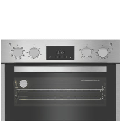 Hotpoint DIH82DIX 60cm Double Electric Oven - Inox