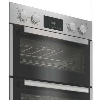 Hotpoint DIH82DIX 60cm Double Electric Oven - Inox