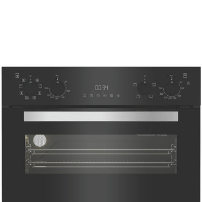Hotpoint DIH82G1AB Built-In Electric Double Oven with Air Fry - Black