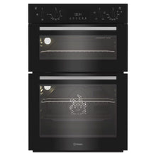 Indesit DII 10D B Built In Electric Double Oven - Black