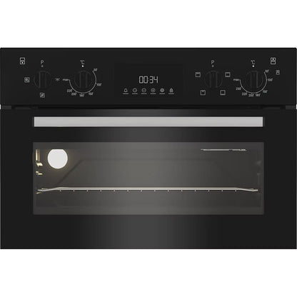Indesit DII 10D B Built In Electric Double Oven - Black