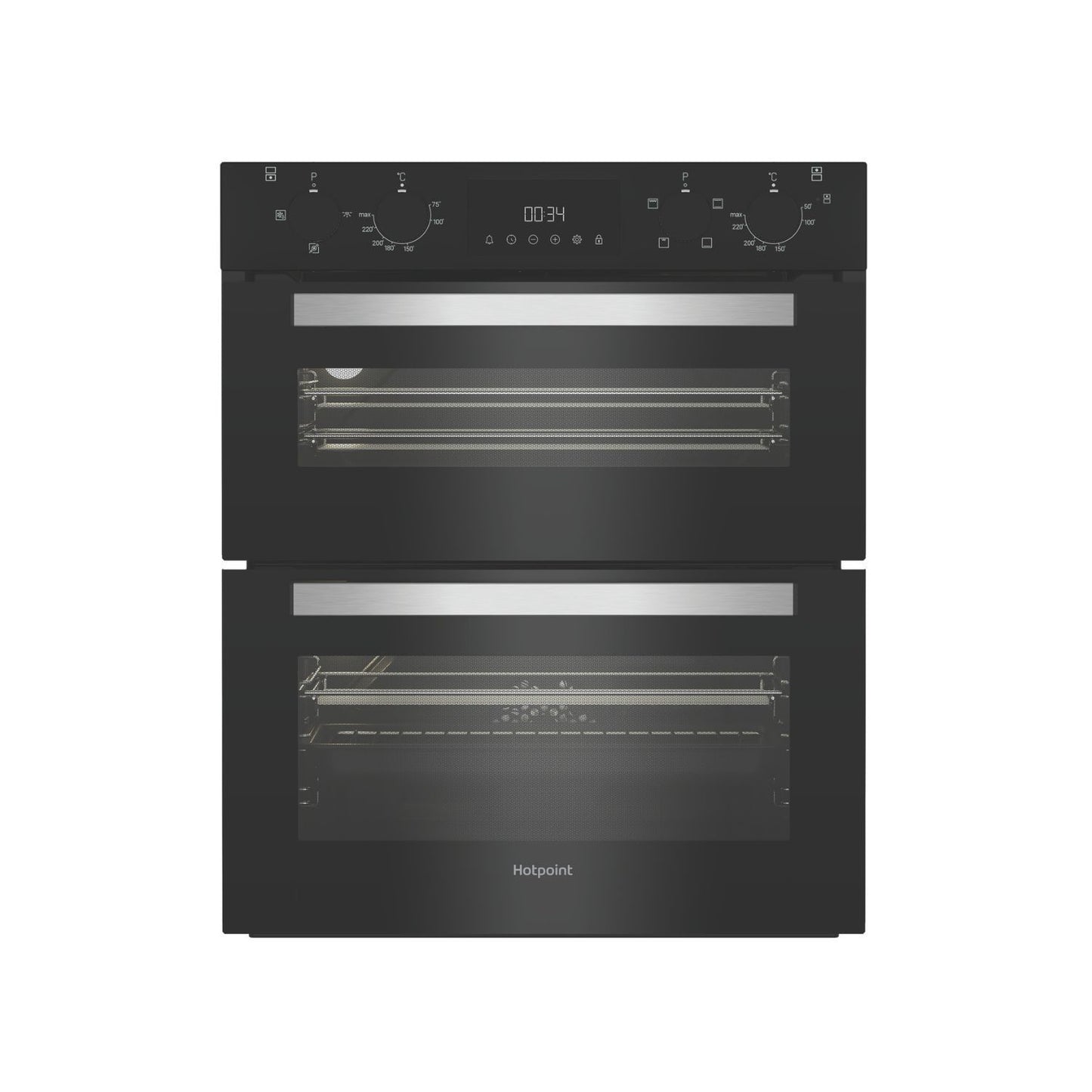 Hotpoint DUH10DB Built Under Electric Double Oven - Black