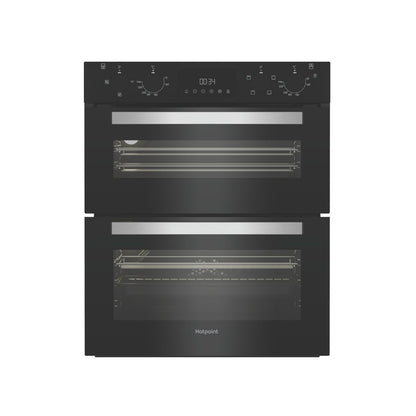 Hotpoint DUH10DB Built Under Electric Double Oven - Black