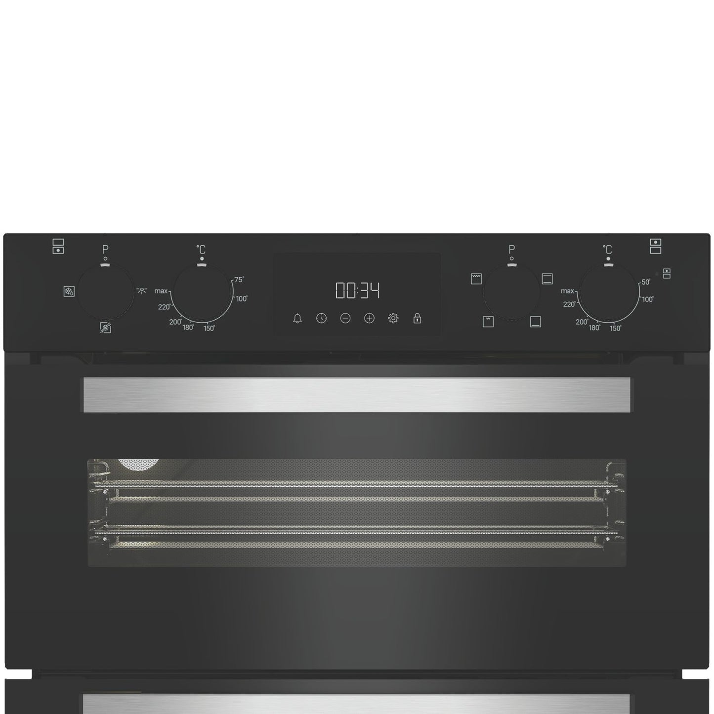 Hotpoint DUH10DB Built Under Electric Double Oven - Black