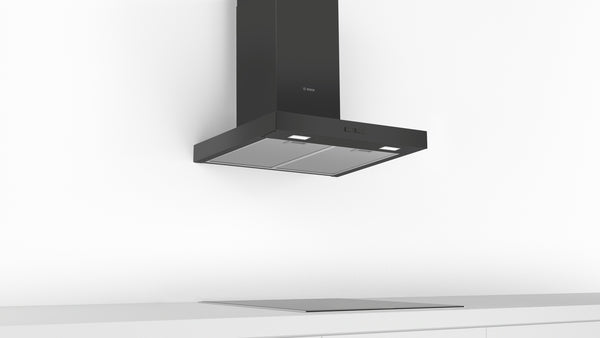 Bosch DWB66BC60B Series 2 60cm Chimney Cooker Hood - Black