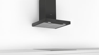 Bosch DWB66BC60B Series 2 60cm Chimney Cooker Hood - Black