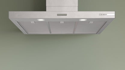 Bosch DWB95CC30B Series 4 90cm Box Design Chimney Cooker Hood - Stainless Steel