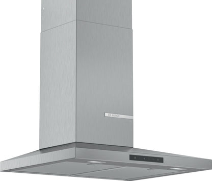 Bosch DWQ66DM50B Series 4 60cm Slimline Chimney Cooker Hood - Stainless Steel