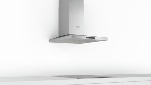 Bosch DWQ66DM50B Series 4 60cm Slimline Chimney Cooker Hood - Stainless Steel