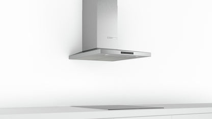 Bosch DWQ66DM50B Series 4 60cm Slimline Chimney Cooker Hood - Stainless Steel