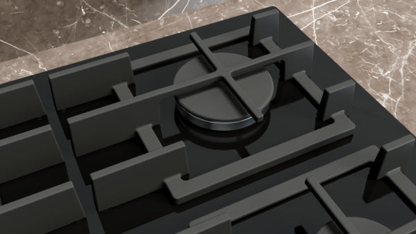 Siemens EP9A6MI40 iQ-500 90cm Frameless Gas On Glass Hob - Black