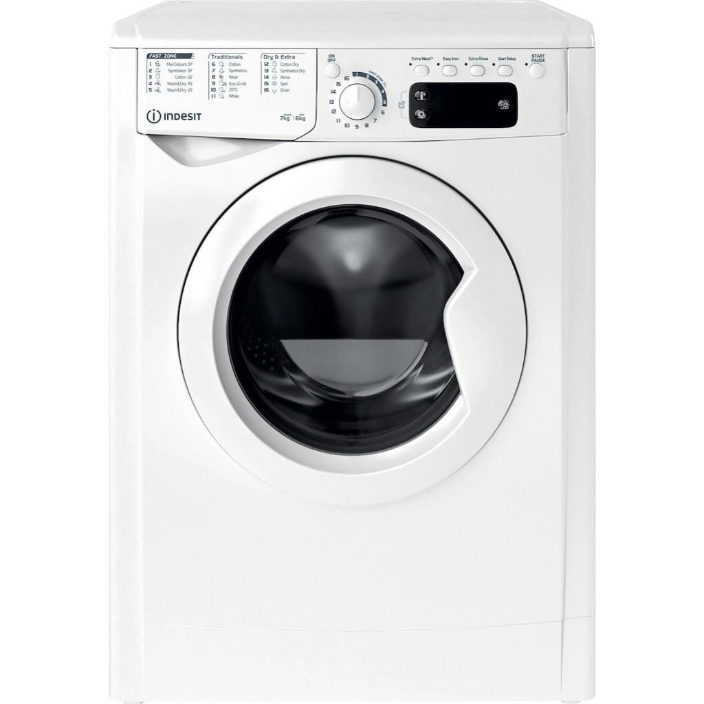 Indesit EWDE 761483 W UK Washer Dryer 7kg Wash / 6kg Dry  - White