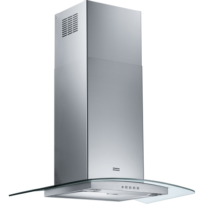 Franke FGC625XSNP 60cm T-Glass Ray Curved Glass Chimney Hood - Stainless Steel