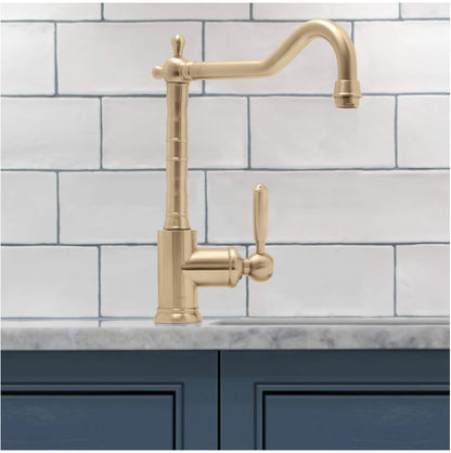 Caple FRA/AB Frampton Traditional Single Lever Tap - Antique Brass