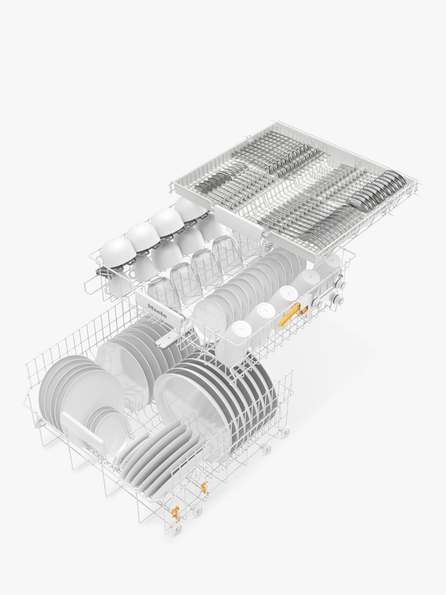 Miele G5110 SC Active Freestanding Dishwasher, White