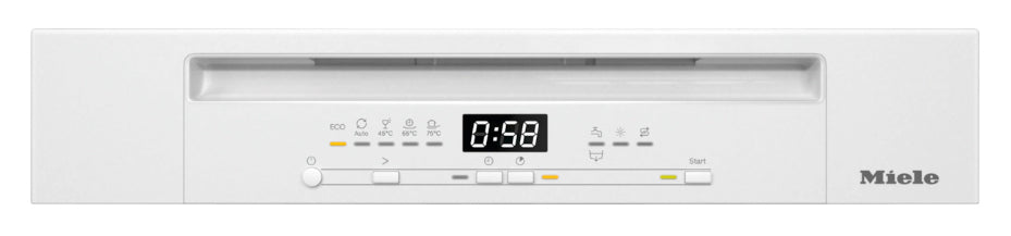 Miele G 5310 SC Freestanding 60cm Dishwasher - Brilliant White