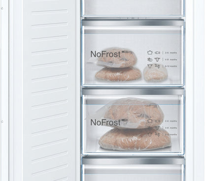Bosch GIN81VEE0G Series 4 Built-In NoFrost Tall Freezer