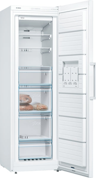 Bosch GSN36VWEPG Series 4 Freestanding Frost Free Freezer - White