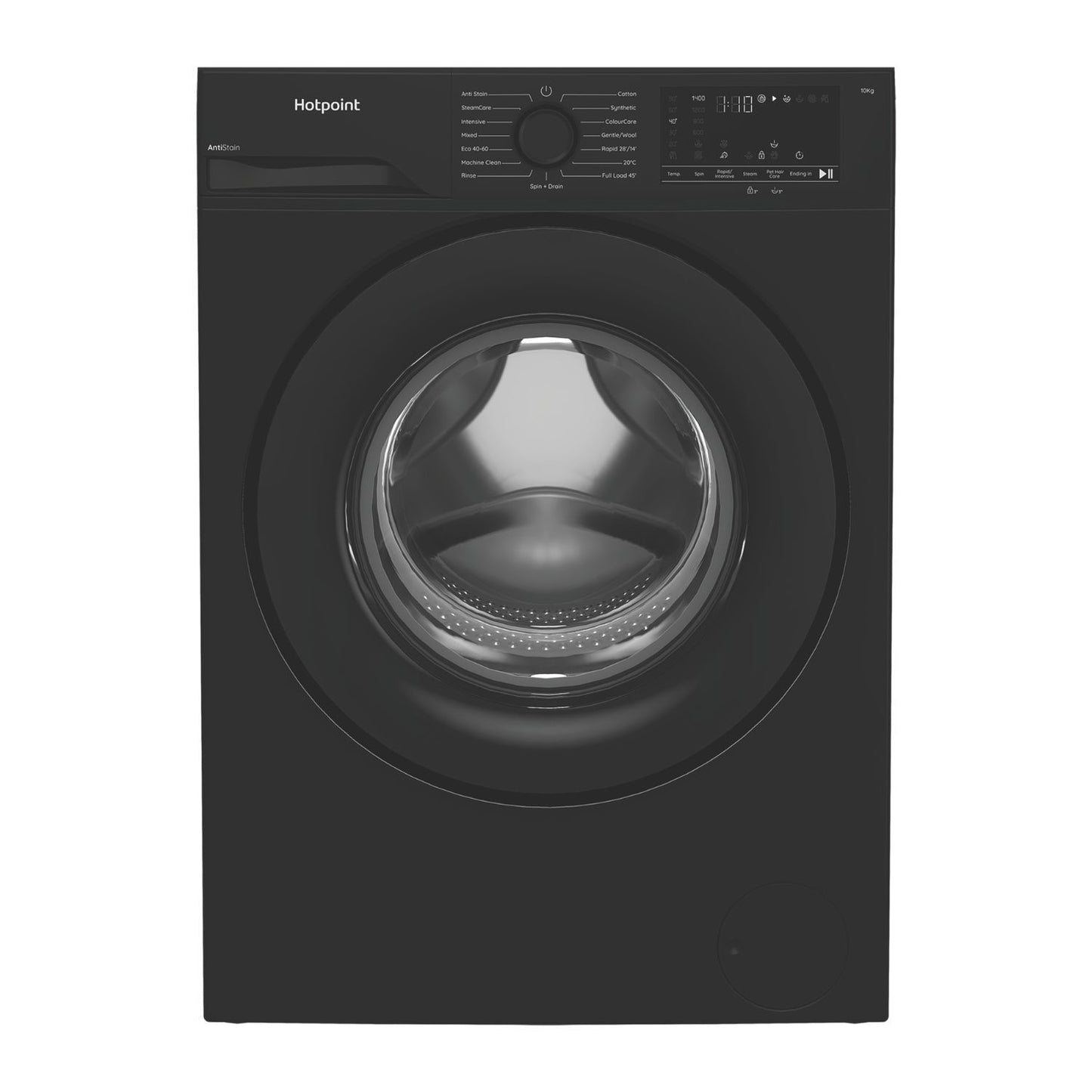 Hotpoint H101BANTISTAINUK AntiStain 10kg Washing Machine - Black