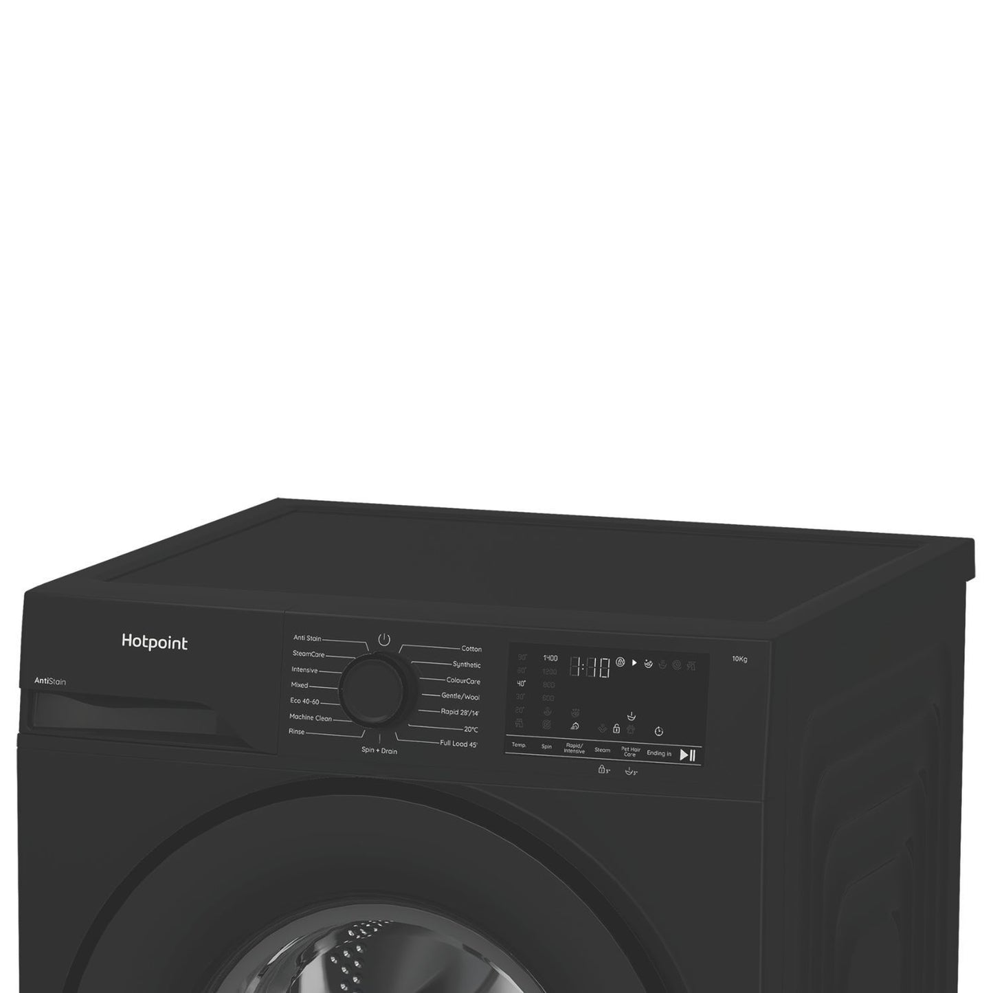 Hotpoint H101BANTISTAINUK AntiStain 10kg Washing Machine - Black