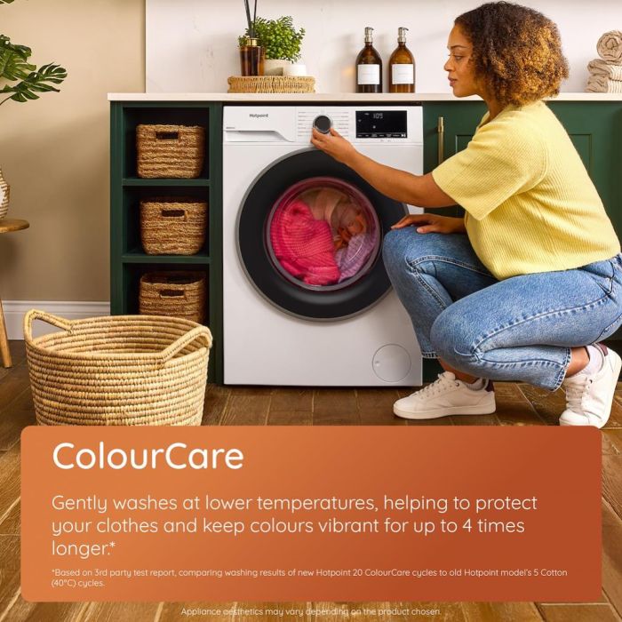 Hotpoint H101BANTISTAINUK AntiStain 10kg Washing Machine - Black