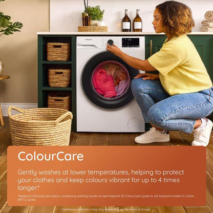 Hotpoint H101BANTISTAINUK AntiStain 10kg Washing Machine - Black