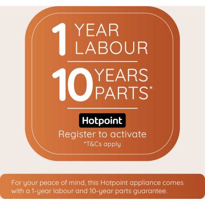 Hotpoint HBUF011.UK 144 Litre Integrated Under Counter Fridge