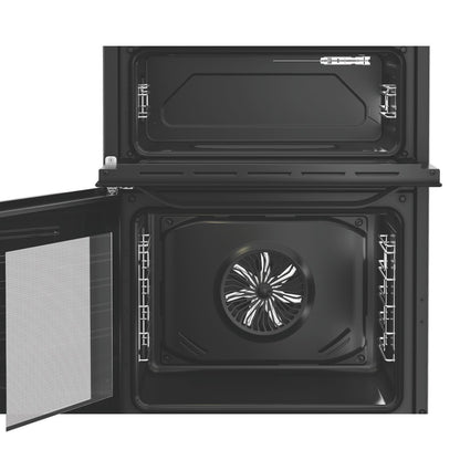 Hotpoint HDE6VDB1 60 cm Electric Ceramic Cooker - Black