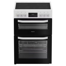 Hotpoint HDE6VDW Freestanding 60cm Cooker - White