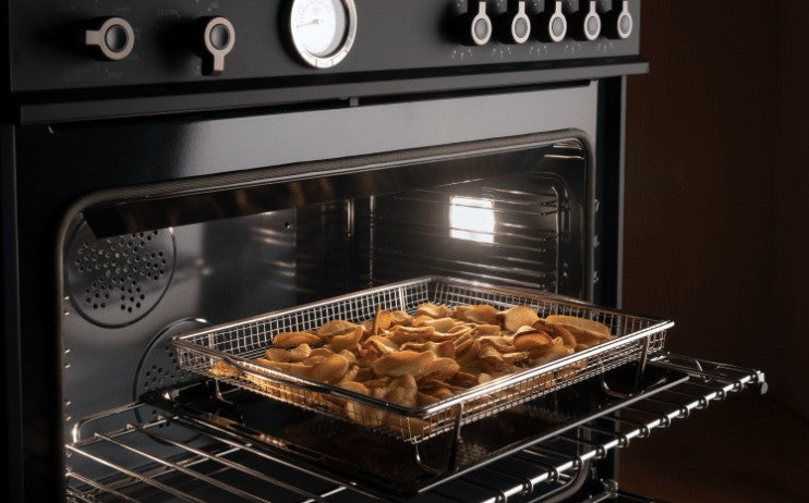 Bertazzoni HER126G2ENET2 120cm Heritage Dual Fuel Range Cooker - Black