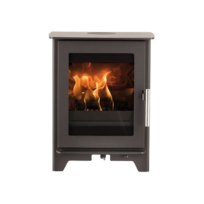 Heta Inspire 40 Woodburning Stove - Matt Black