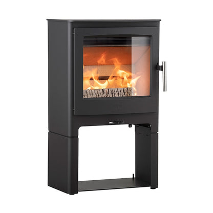 Heta Ambition 5 Multi-fuel Stove - Metallic Black