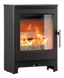 Heta Ambition 4 Woodburning Stove - Matt Black
