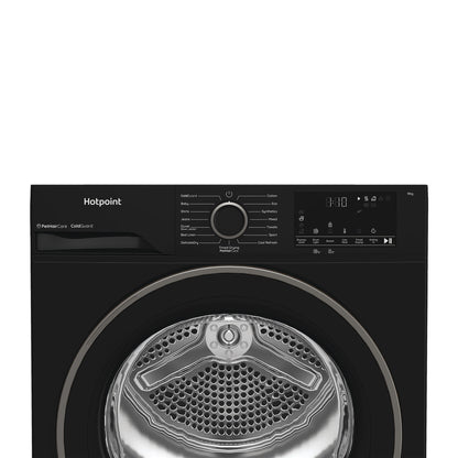 Hotpoint HHD W90 BB IRE 9kg Heat Pump Tumble Dryer - Black