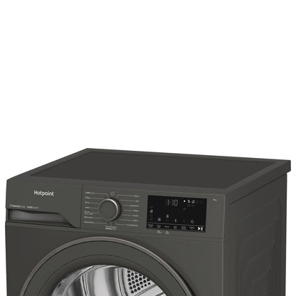 Hotpoint HHD W90 GG IRE 9kg Heat Pump Tumble Dryer - Manhattan Gray