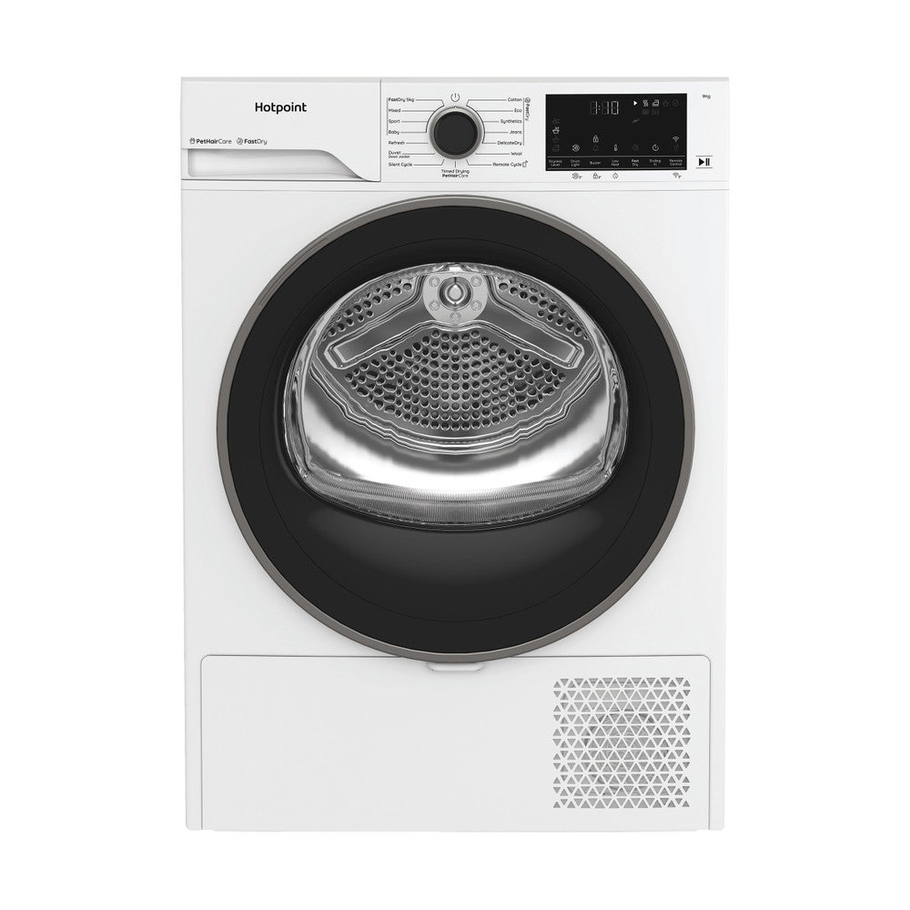 Hotpoint HHD W90 WW IRE 9kg Heat Pump Tumble Dryer - White
