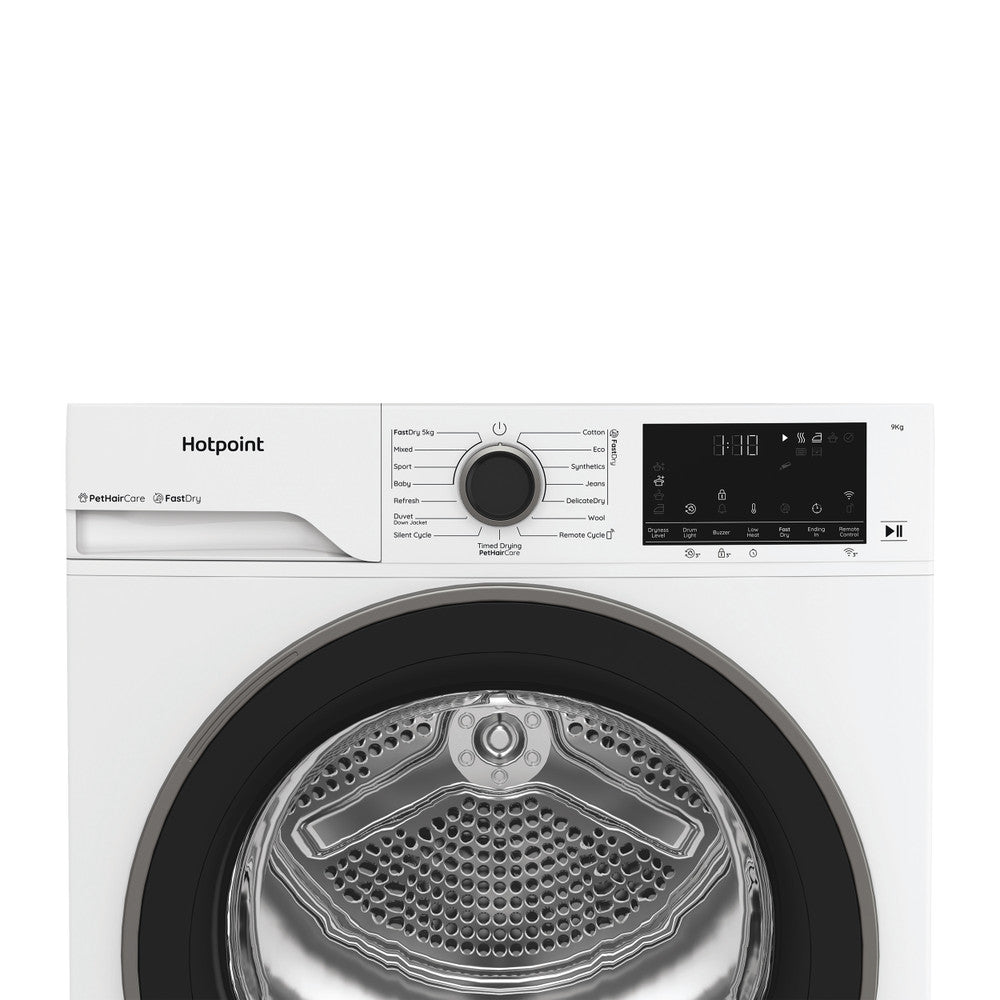 Hotpoint HHD W90 WW IRE 9kg Heat Pump Tumble Dryer - White