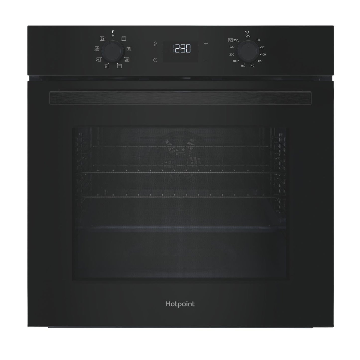Hotpoint Class 2 HO455HBUK Electric Fan Assisted Single Oven - Black