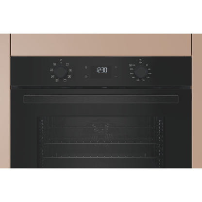 Hotpoint Class 2 HO455HBUK Electric Fan Assisted Single Oven - Black