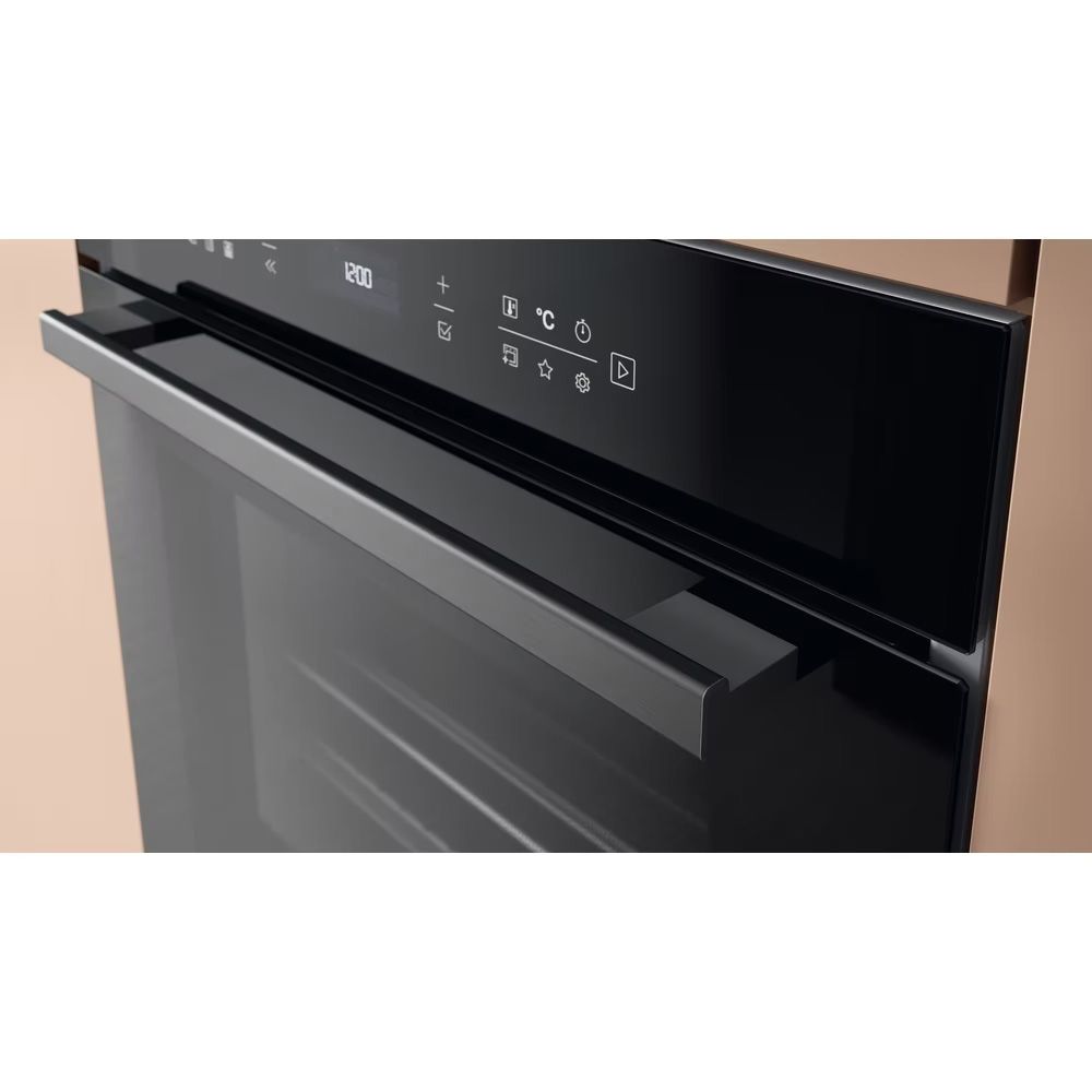 Hotpoint HOI68PT1SBUK Built In Pyrolytic Single Oven - Black