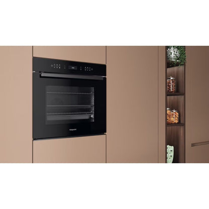 Hotpoint HOI68PT1SBUK Built In Pyrolytic Single Oven - Black