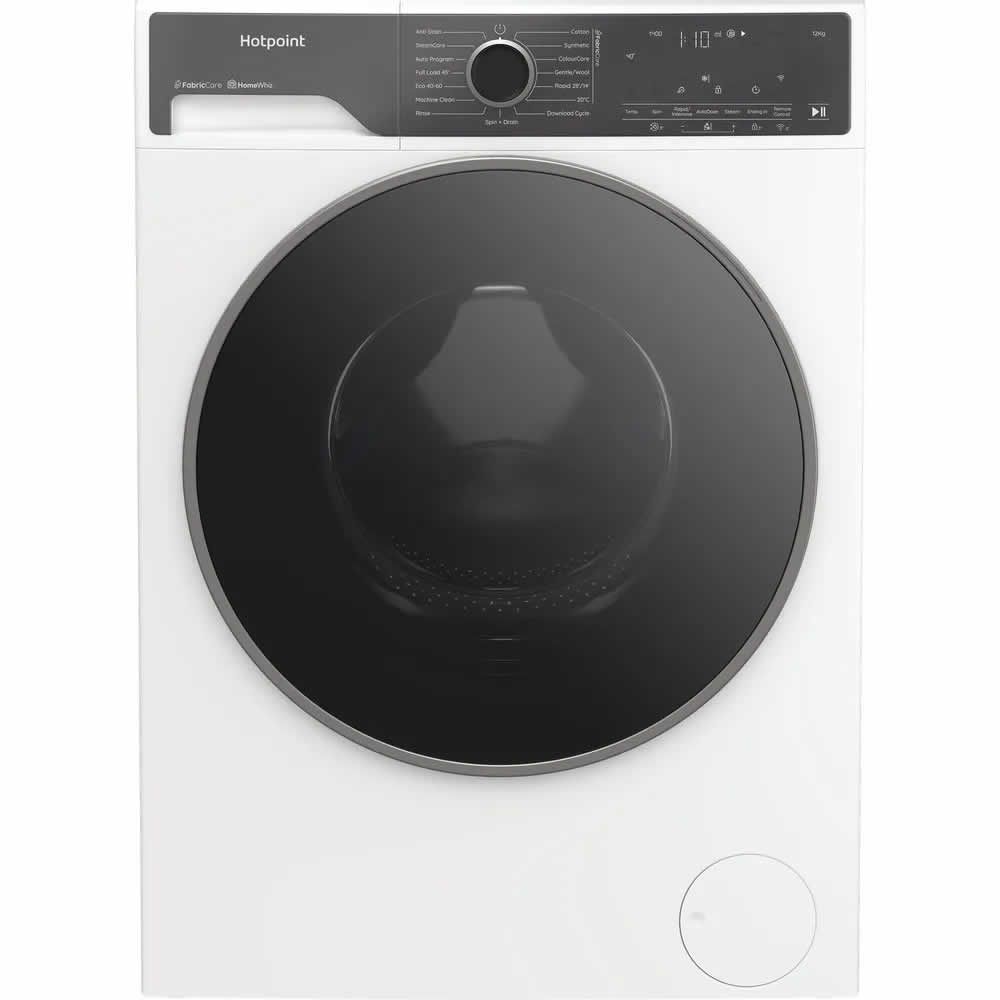 Hotpoint HP 124A CARE UK 12KG 1400 Spin Washing Machine - White