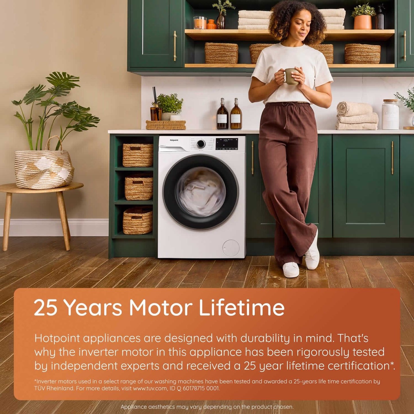 Hotpoint HP 124A CARE UK 12KG 1400 Spin Washing Machine - White