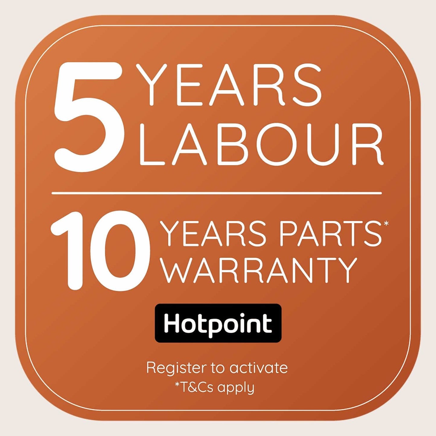 Hotpoint HP 124A CARE UK 12KG 1400 Spin Washing Machine - White
