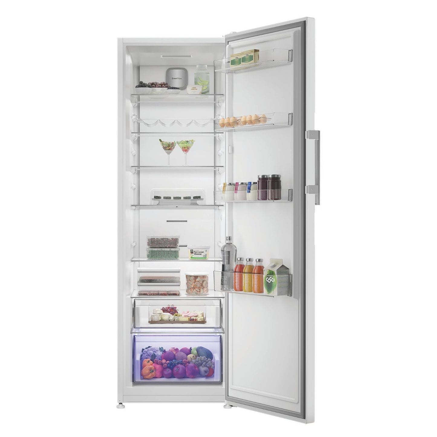 Hotpoint HPMLF 6442 W4UK 365 Litre Tall Freestanding Larder Fridge - White