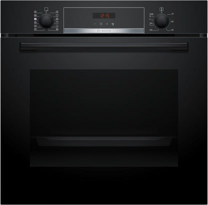 Bosch HQA574BB3B Series 4 Electric Self Cleaning Single Oven - Black