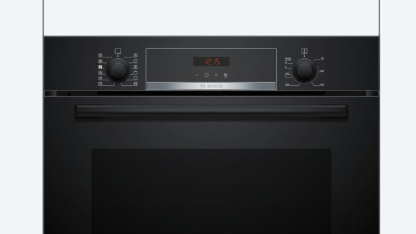 Bosch HQA574BB3B Series 4 Electric Self Cleaning Single Oven - Black
