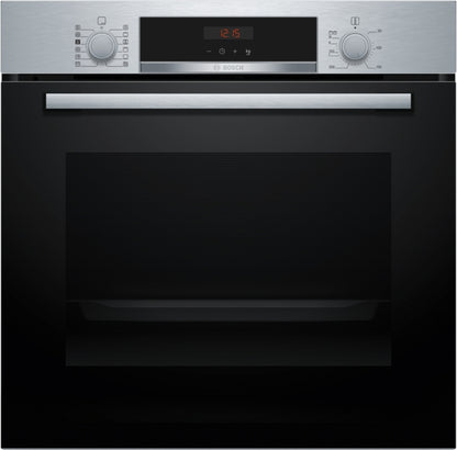 Bosch HQA574BS3B  Series 4 Electric Self Cleaning Single Oven - Stainless Steel